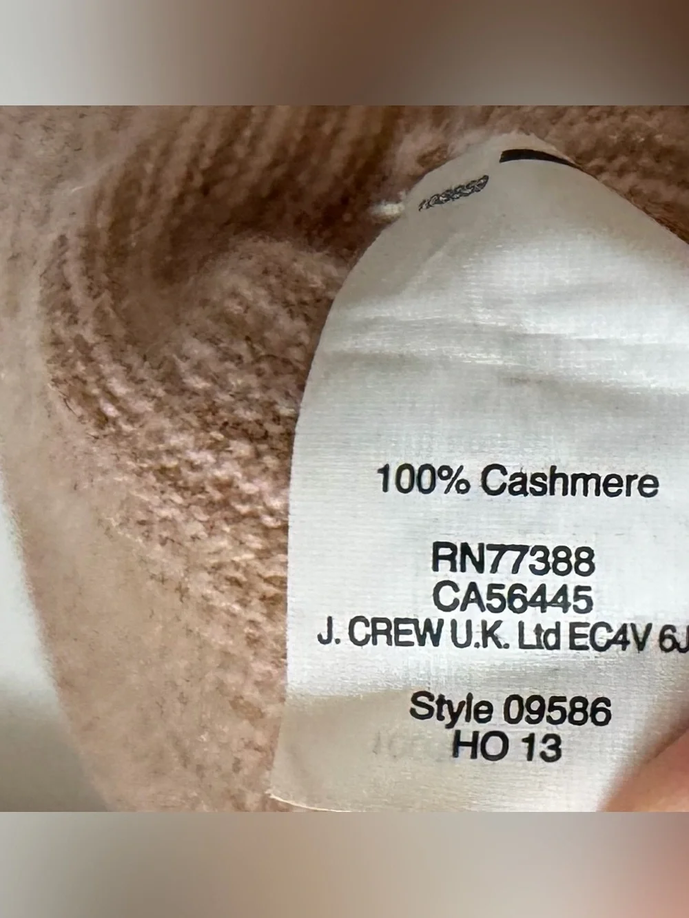 J. Crew Collection Italian Cashmere Sweater Small